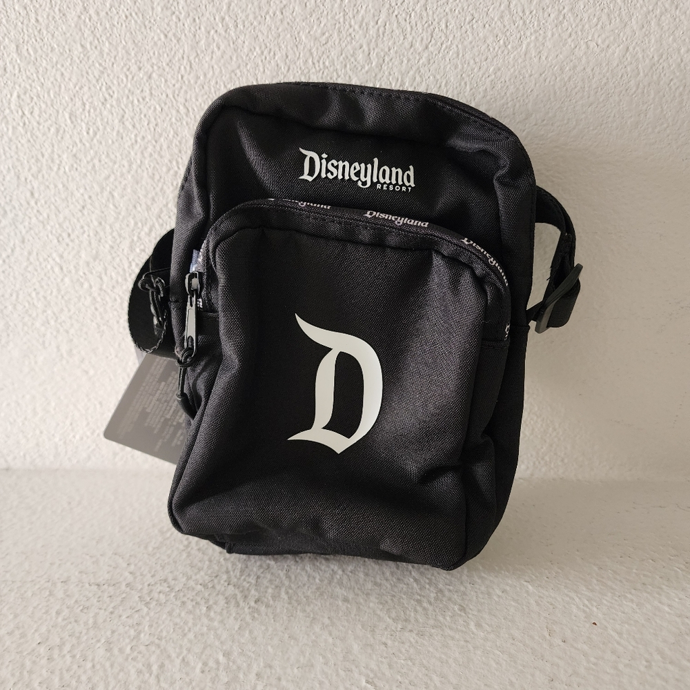 Disneyland Parks Disney Resort Black Crossbody Bag